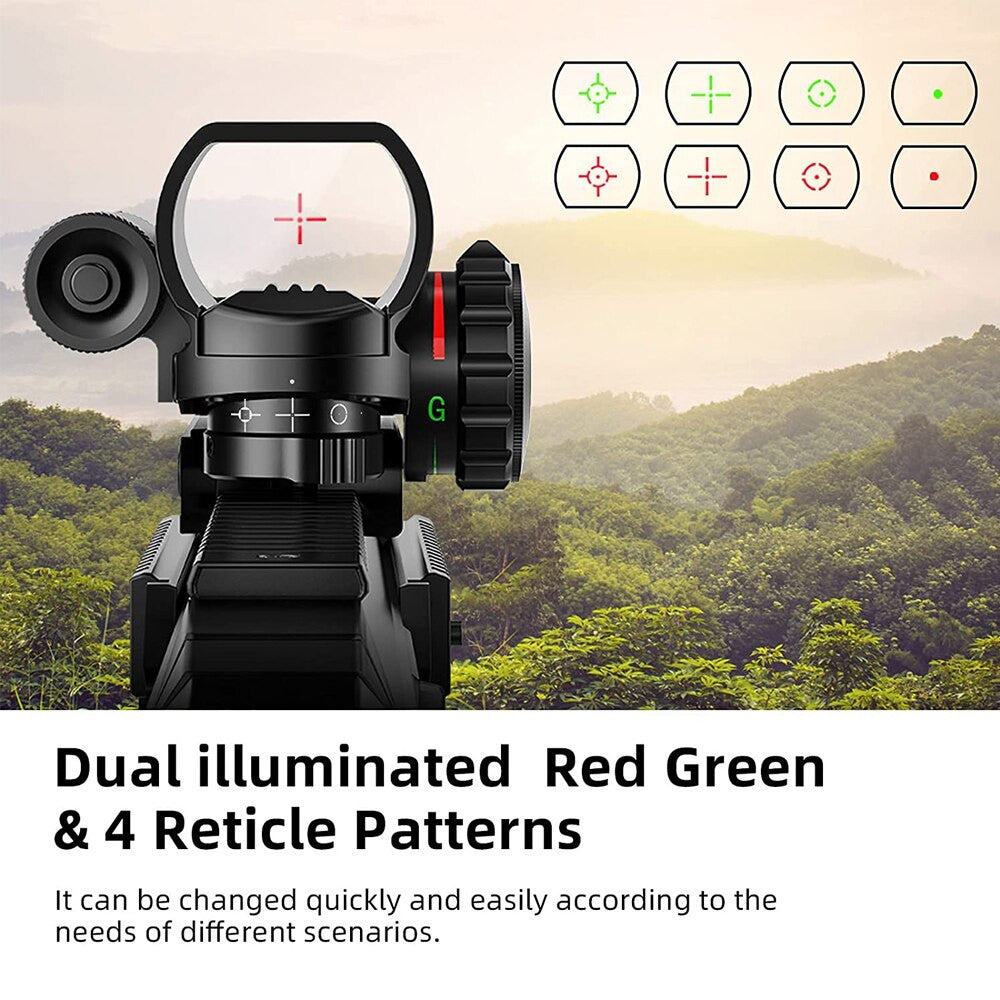 Tactical Reflex Red Green Laser Scope