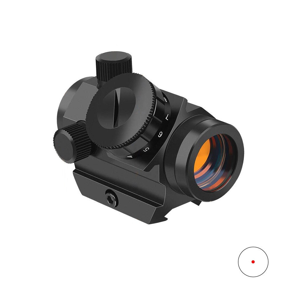 1x20 Tactical Rifle Scope 4 MOA Red Dot Sight Airsoft