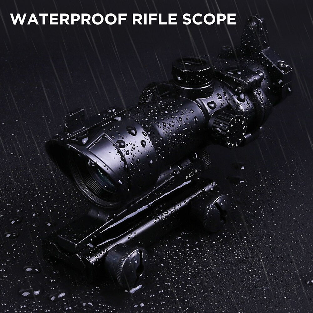 1x30mm Tactical Red Green Dot Sight Rifle Scope Airsoft