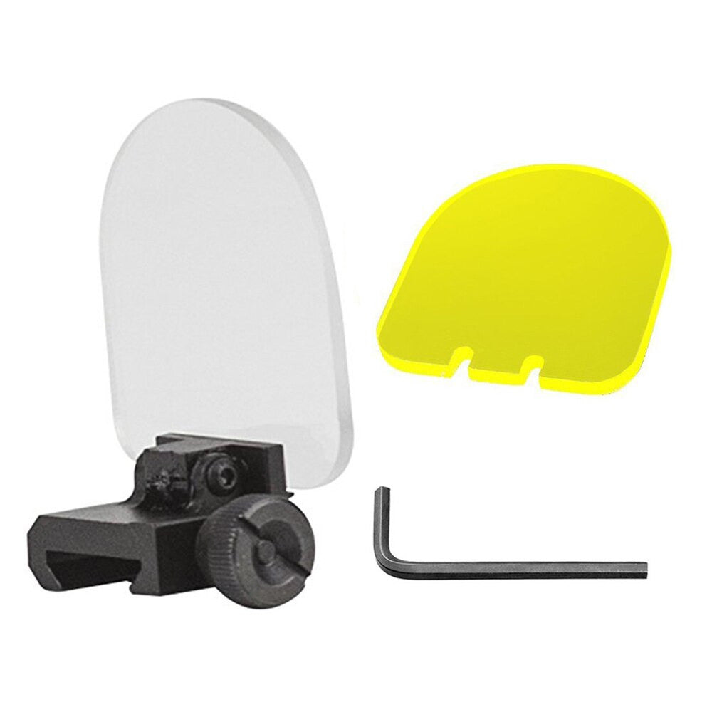 Optic Scope Lens Shield Protector Square Foldable Optic Sight Airsoft