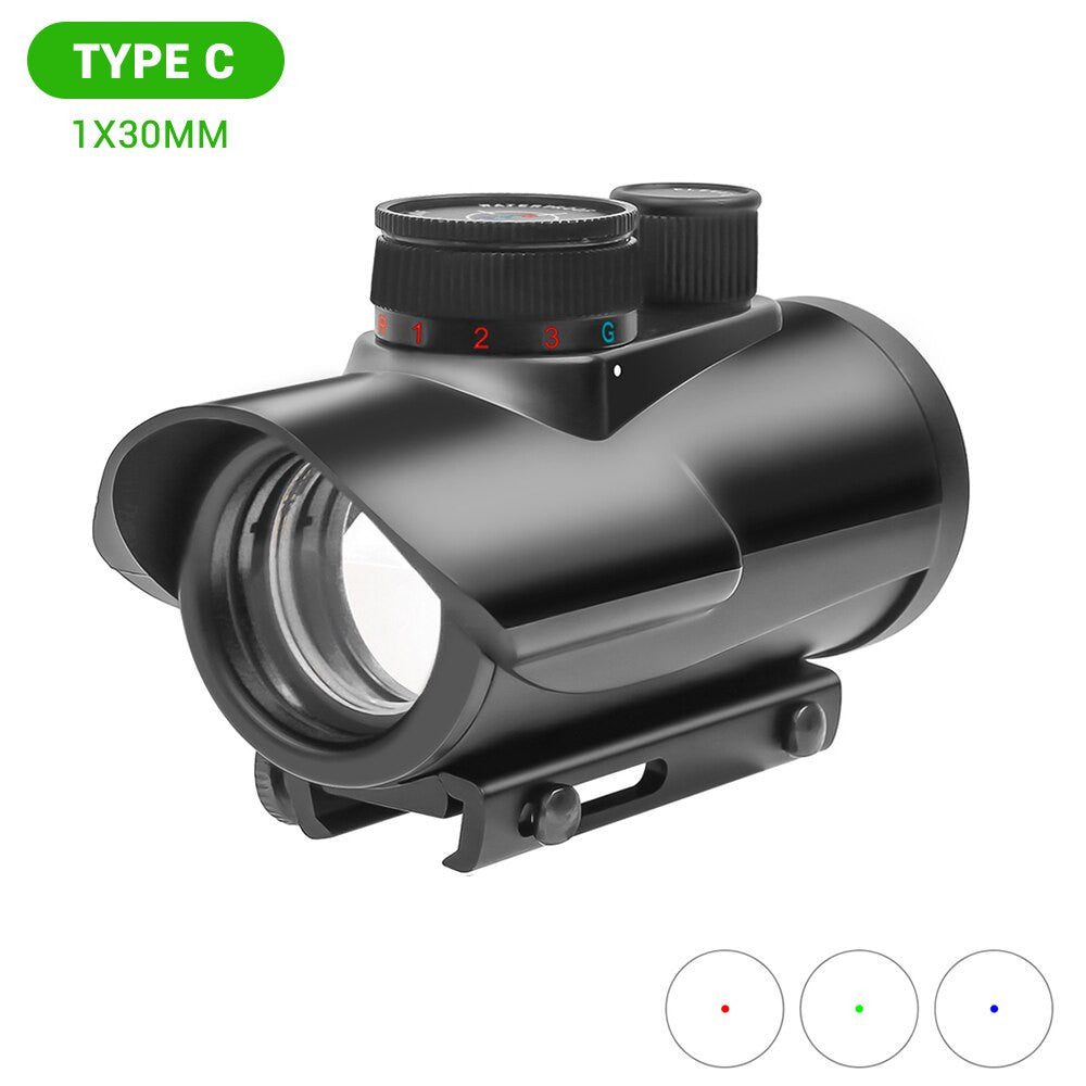 1x30/1x40/2x40 Red/Green Dot Sight Airsoft