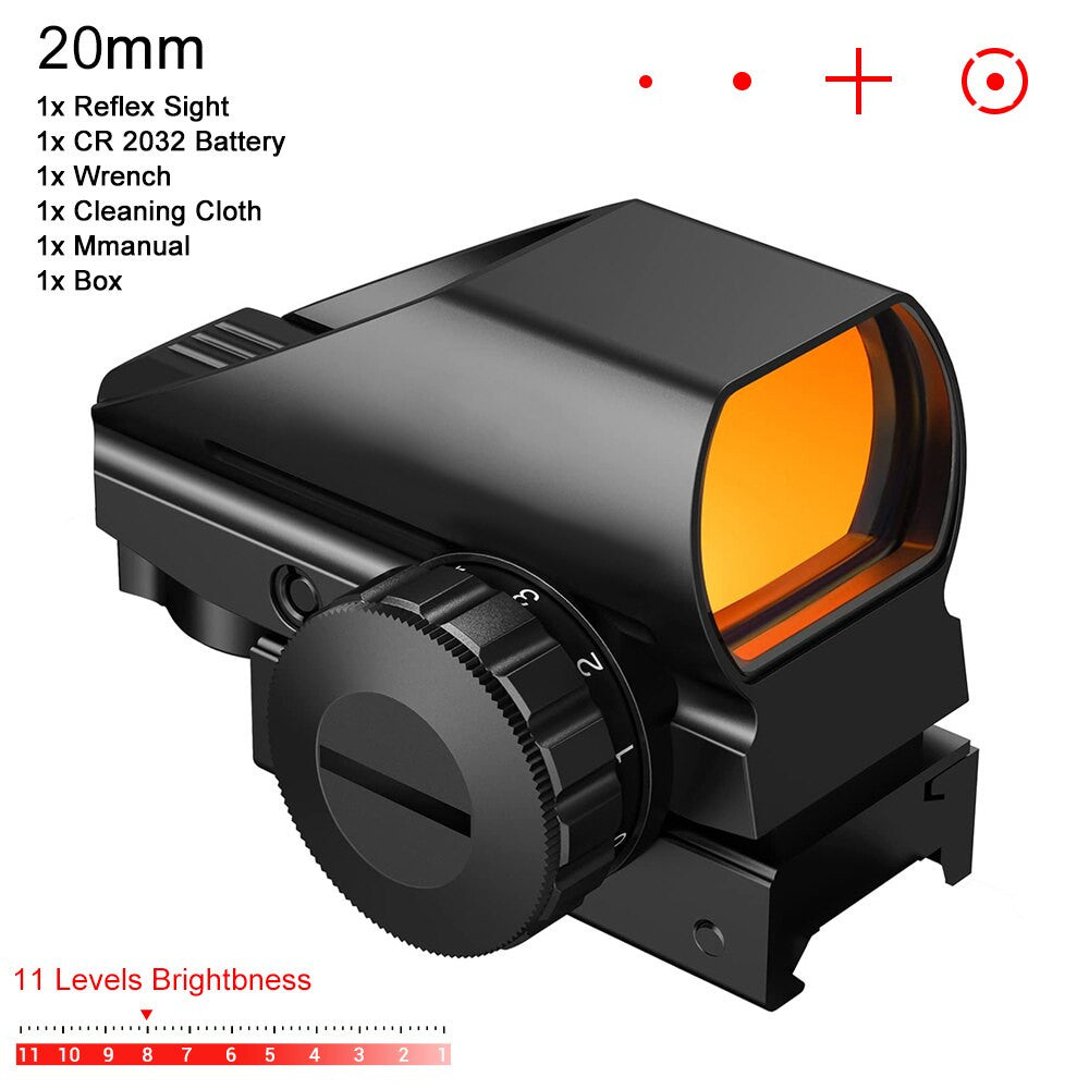 Tactical Reflex Red Green Laser Scope