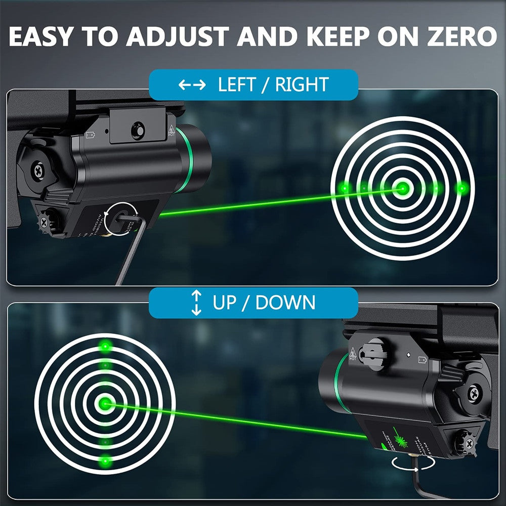 1000 Lumens Pistol Flashlight BB Pistol Laser Light Airsoft
