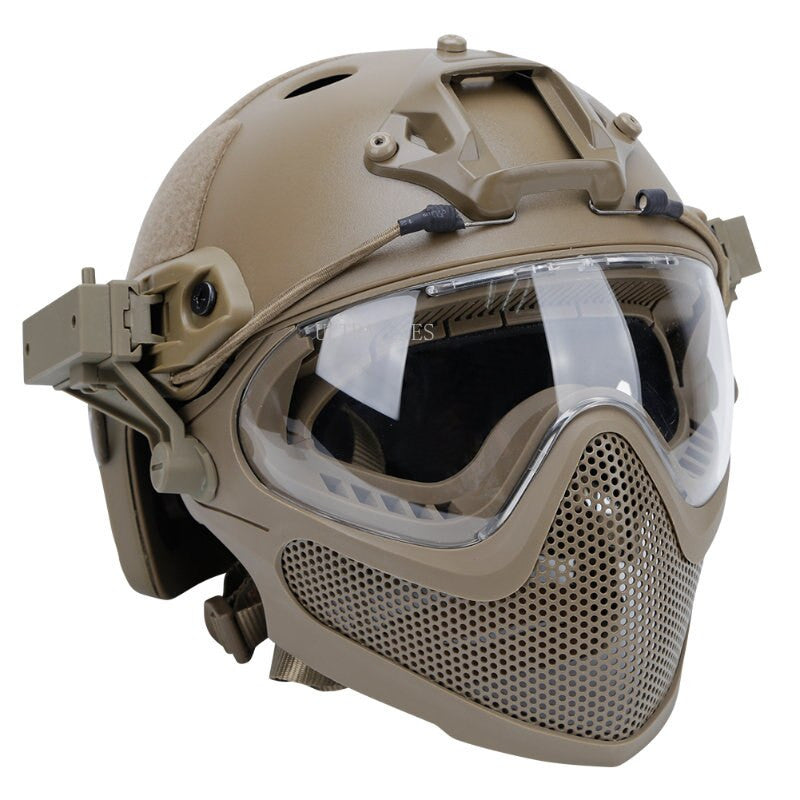 Tactical Helmet Military Game Cs Airsoft