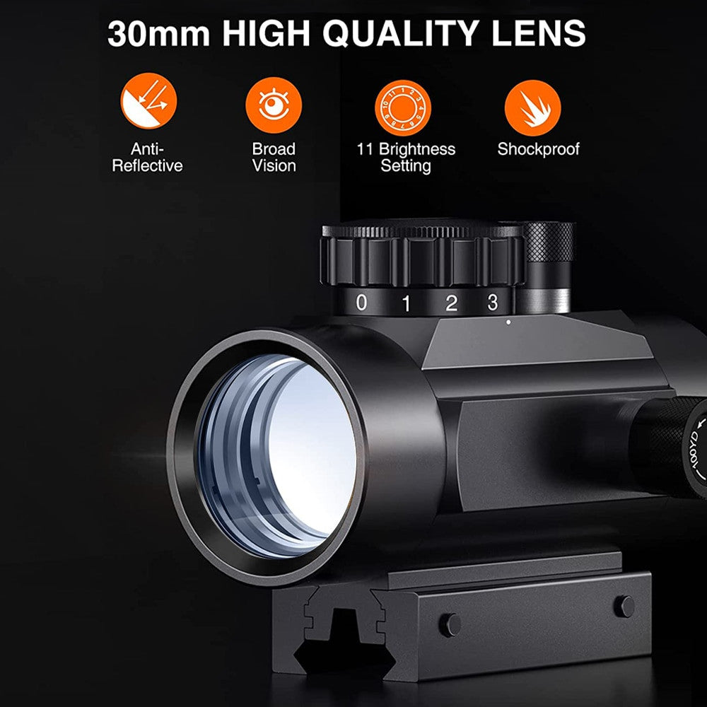 1x30/1x40/2x40 Red/Green Dot Sight Airsoft