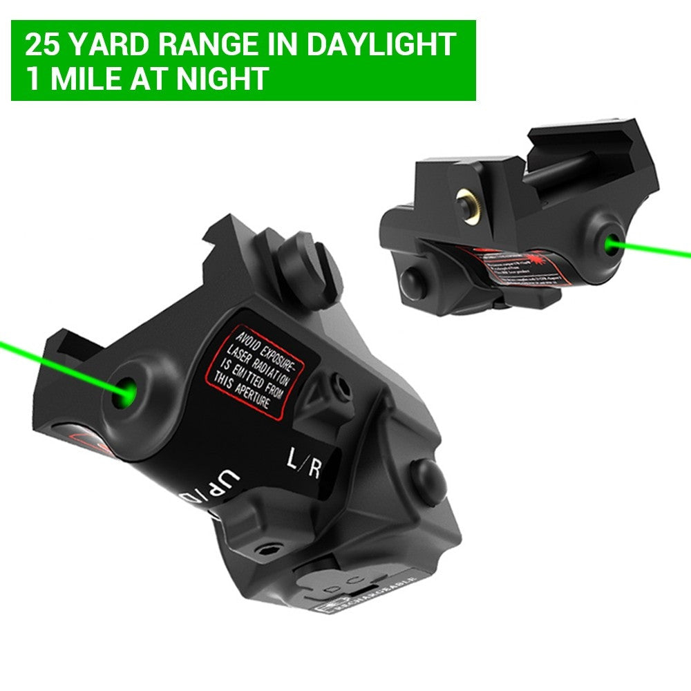 Tactical USB Rechargeable Green Blue Laser Sight Airsoft