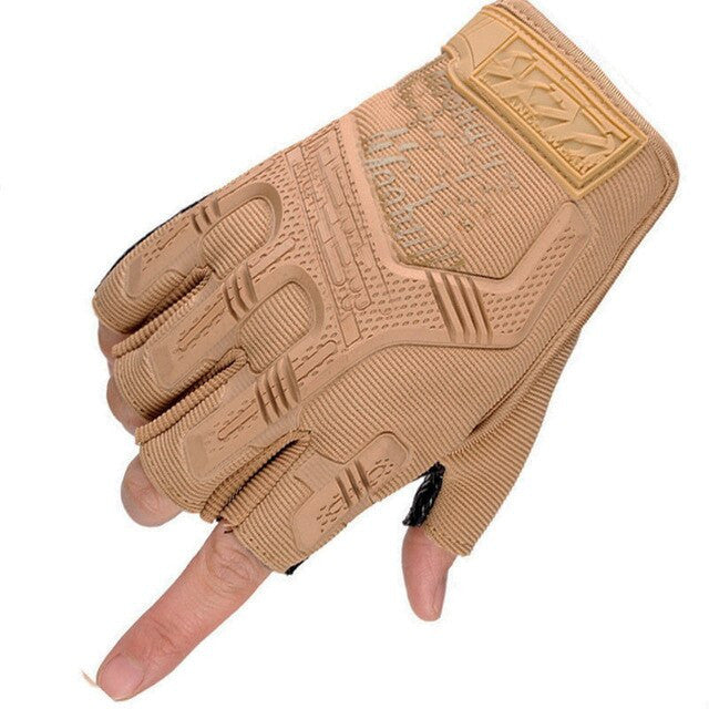 Tactical Military Gloves Half Finger Paintball Airsoft  Gloves Protective Gear