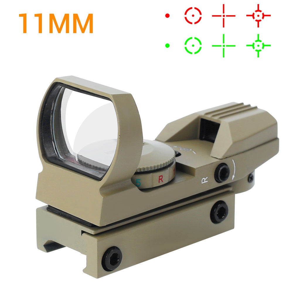 Tactical Riflescope Optics Red Green Projected Dot
