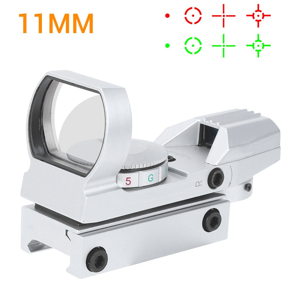 Tactical Riflescope Optics Red Green Projected Dot