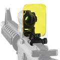 Optic Scope Lens Shield Protector Square Foldable Optic Sight Airsoft