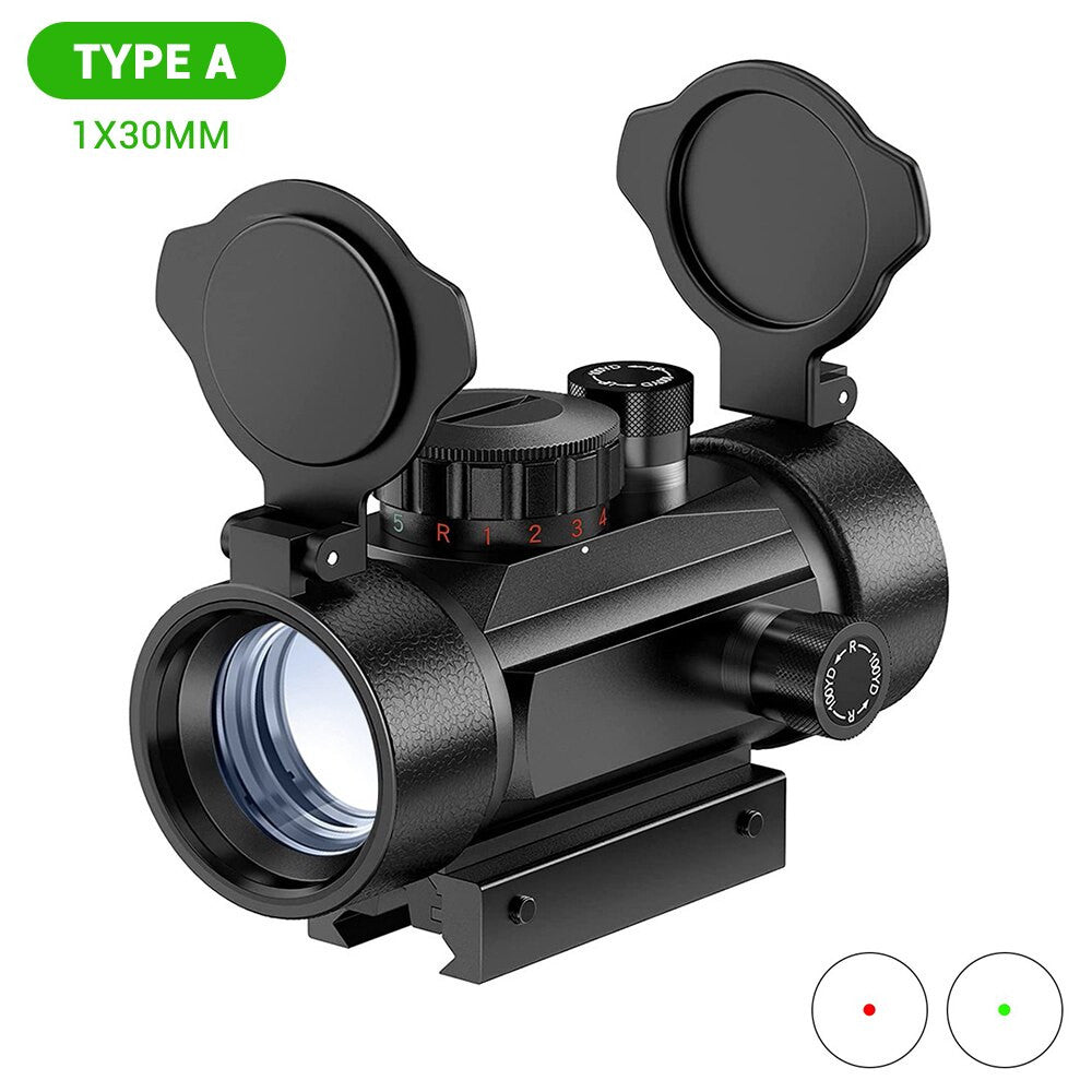 1x30/1x40/2x40 Red/Green Dot Sight Airsoft