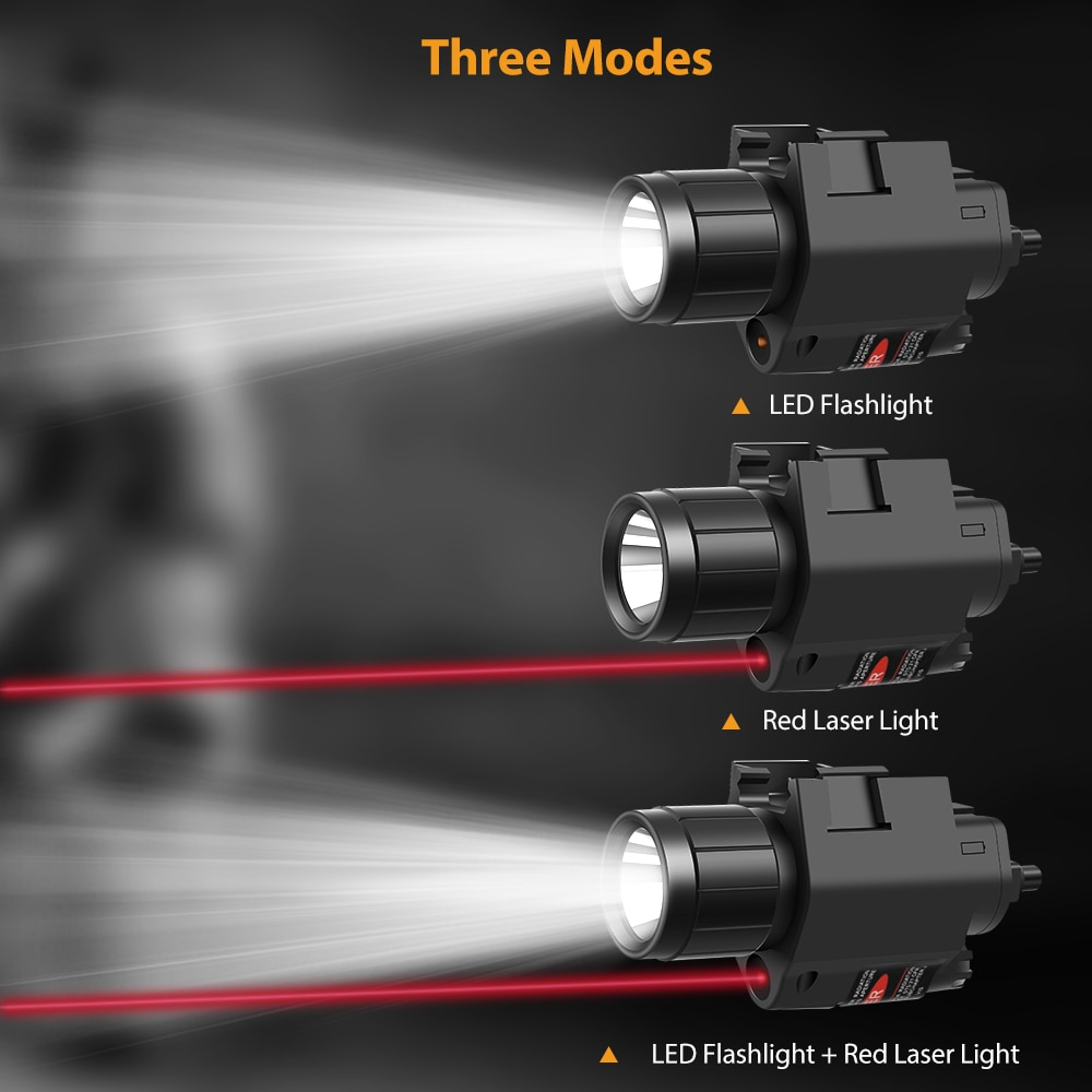 200 Lumens Tactical Gun Light Airsoft