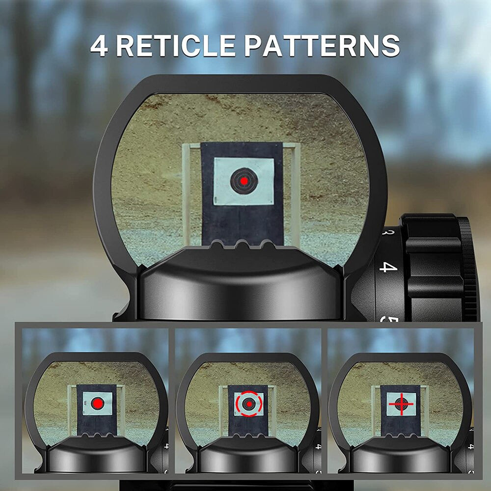 1x22x33 Red Dot Tactical Reflex Sight Airsoft