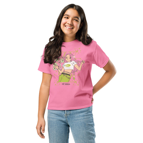 'Pink it All' Youth Classic Tee-1