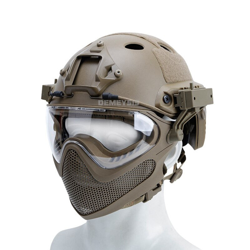 Tactical Helmet Military Game Cs Airsoft