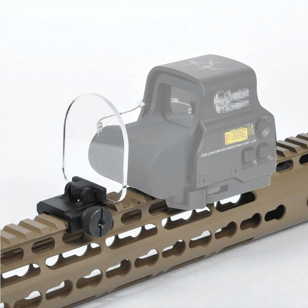 Optic Scope Lens Shield Protector Square Foldable Optic Sight Airsoft
