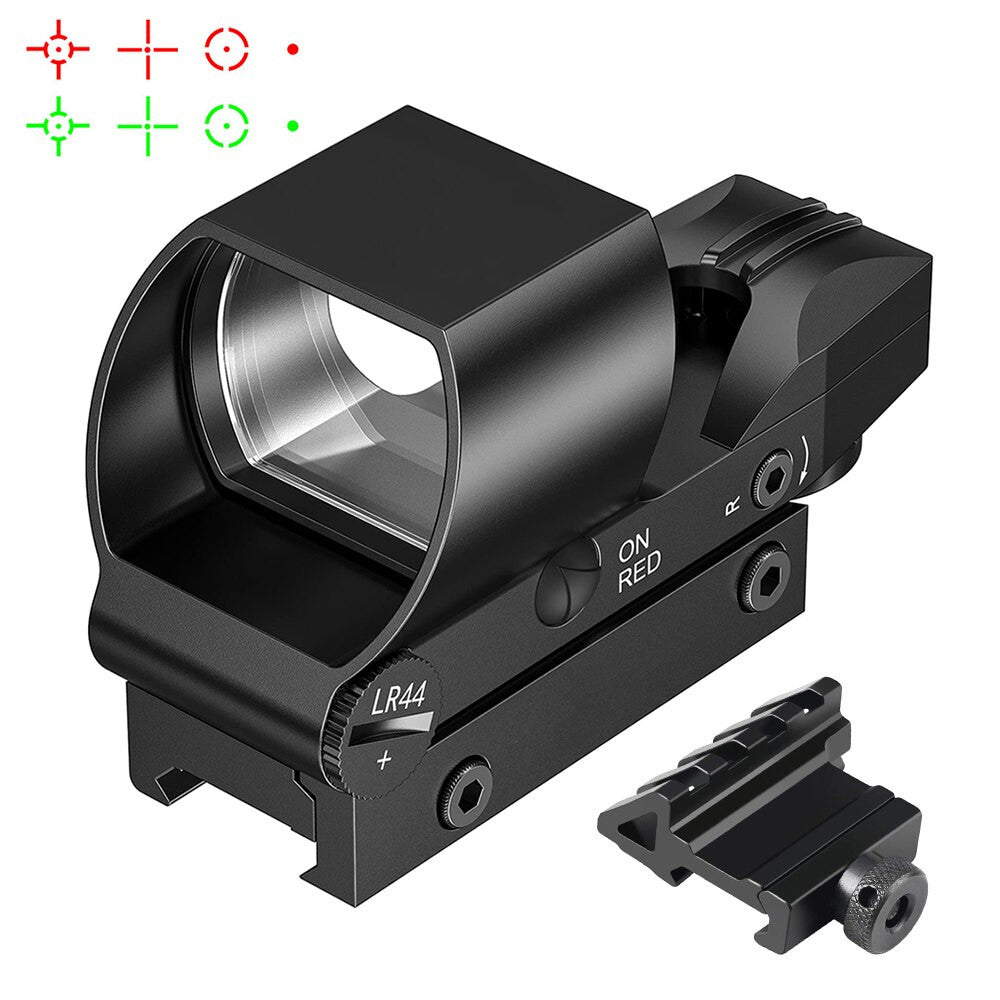Tactical Reflex Sight Red & Green Dot Sight Airsoft