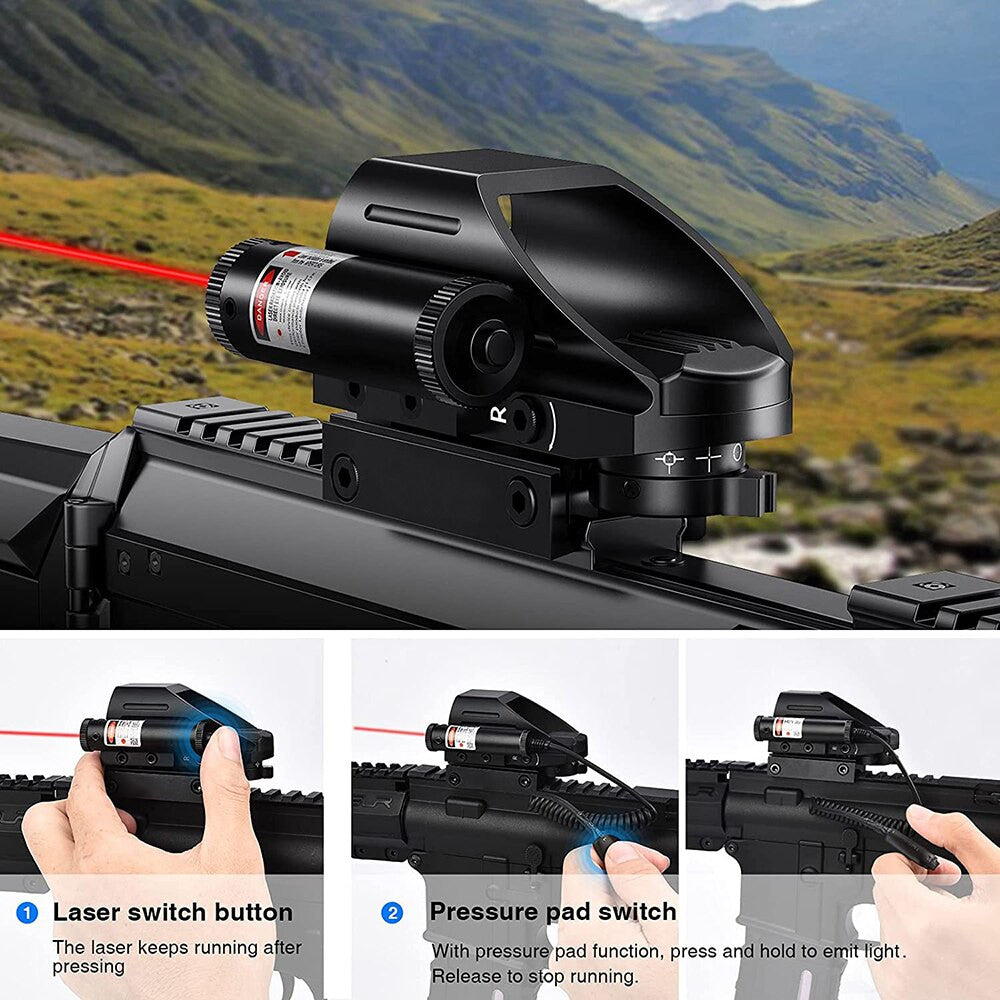 Tactical Reflex Red Green Laser Scope