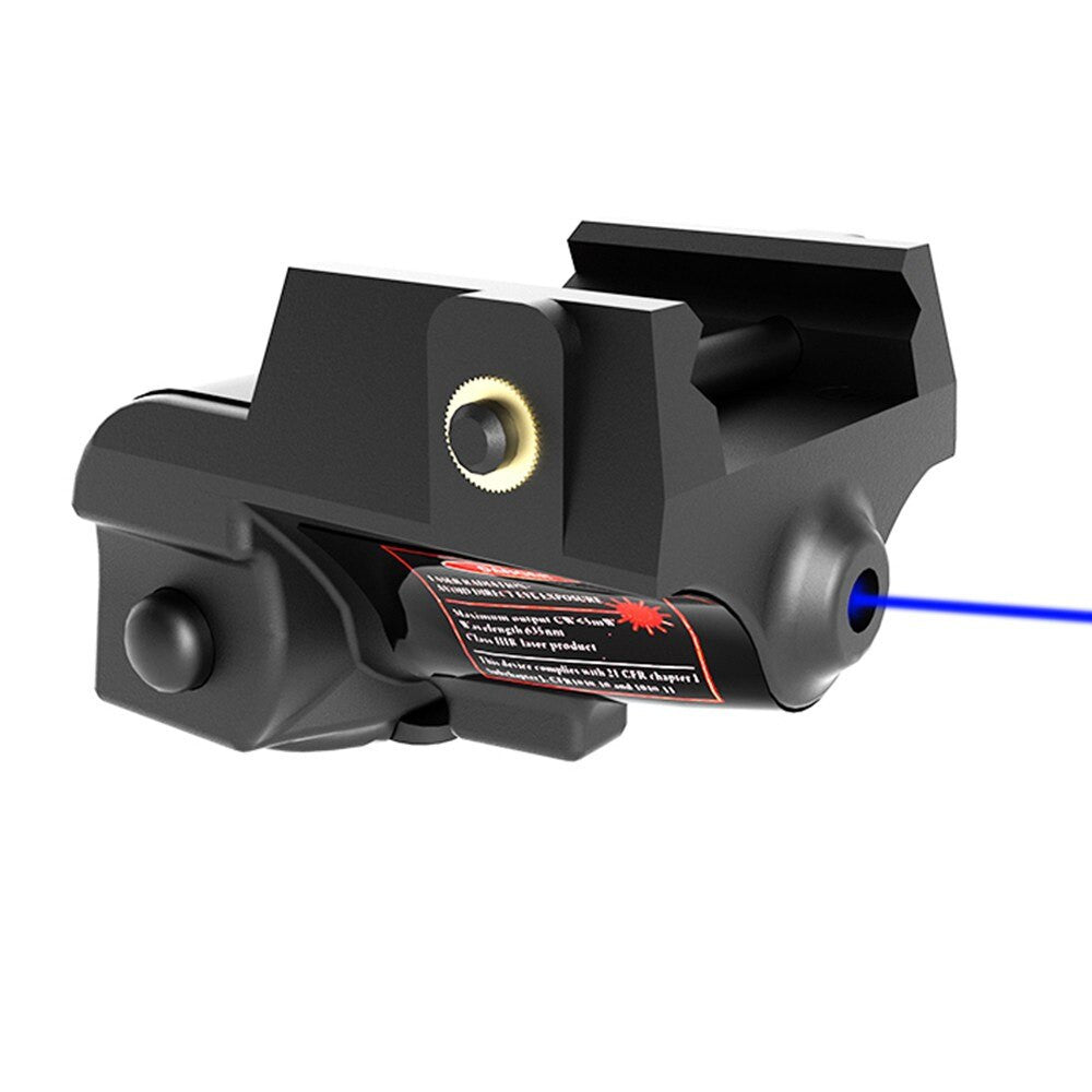 Tactical USB Rechargeable Green Blue Laser Sight Airsoft