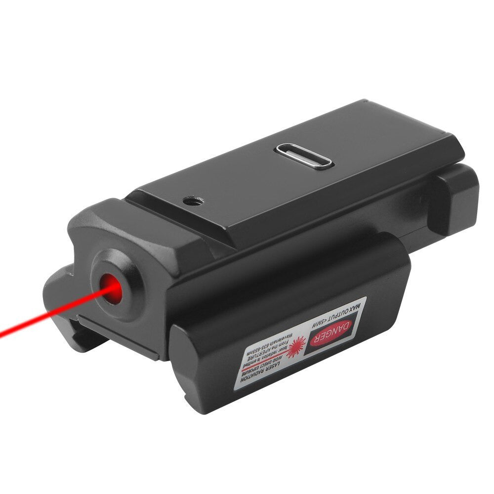 Tactical Laser Sight Pistol USB Rechargeable Green Red Laser Sight Airsoft