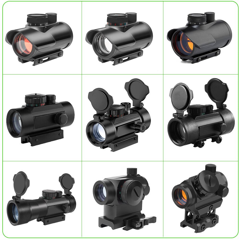 1x30/1x40/2x40 Red/Green Dot Sight Airsoft