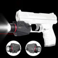 Tactical Gun Light with Red Laser