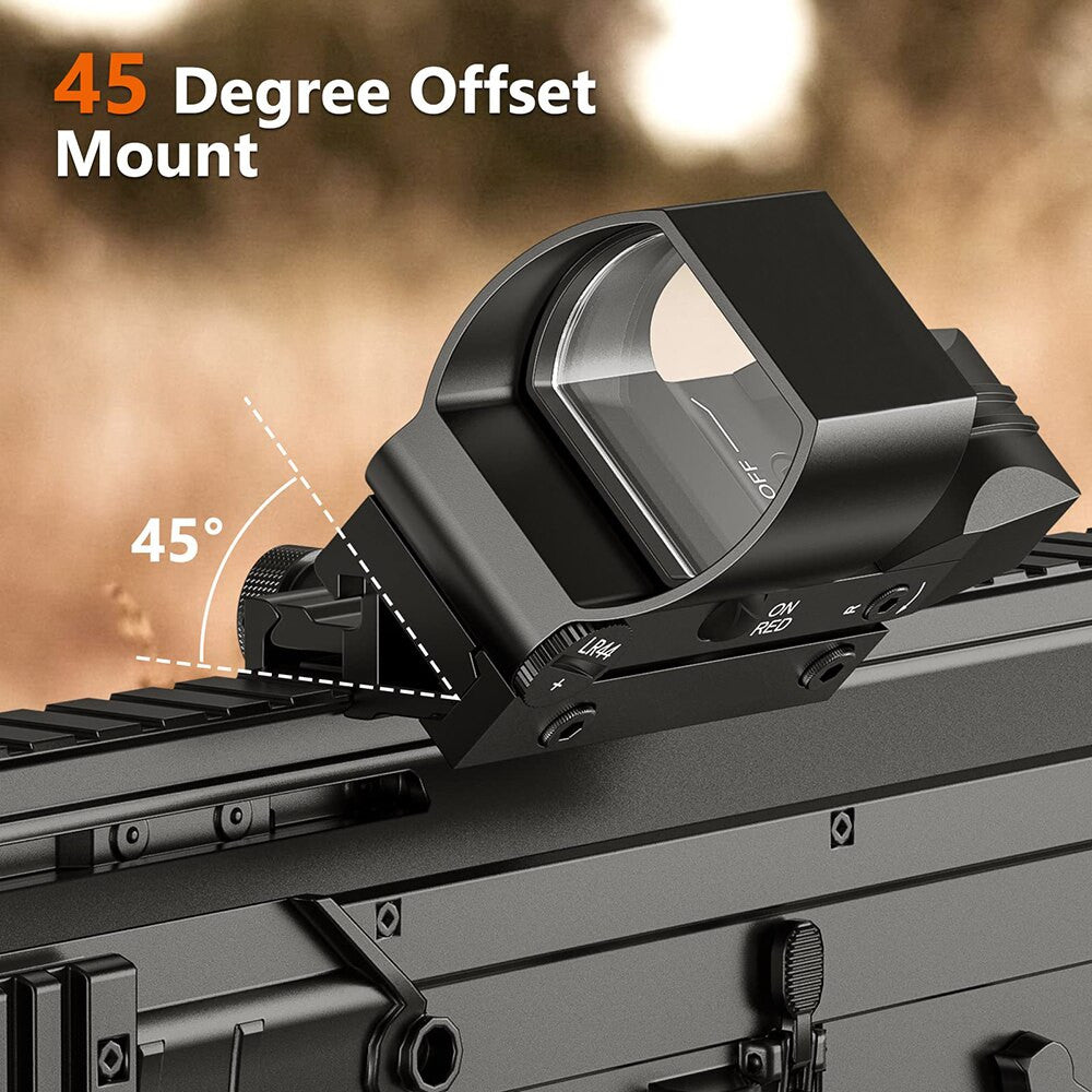 Tactical Reflex Sight Red & Green Dot Sight Airsoft