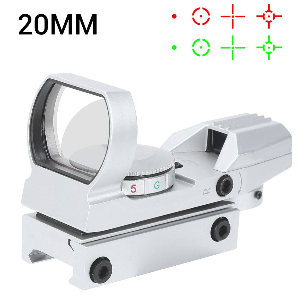 Tactical Riflescope Optics Red Green Projected Dot