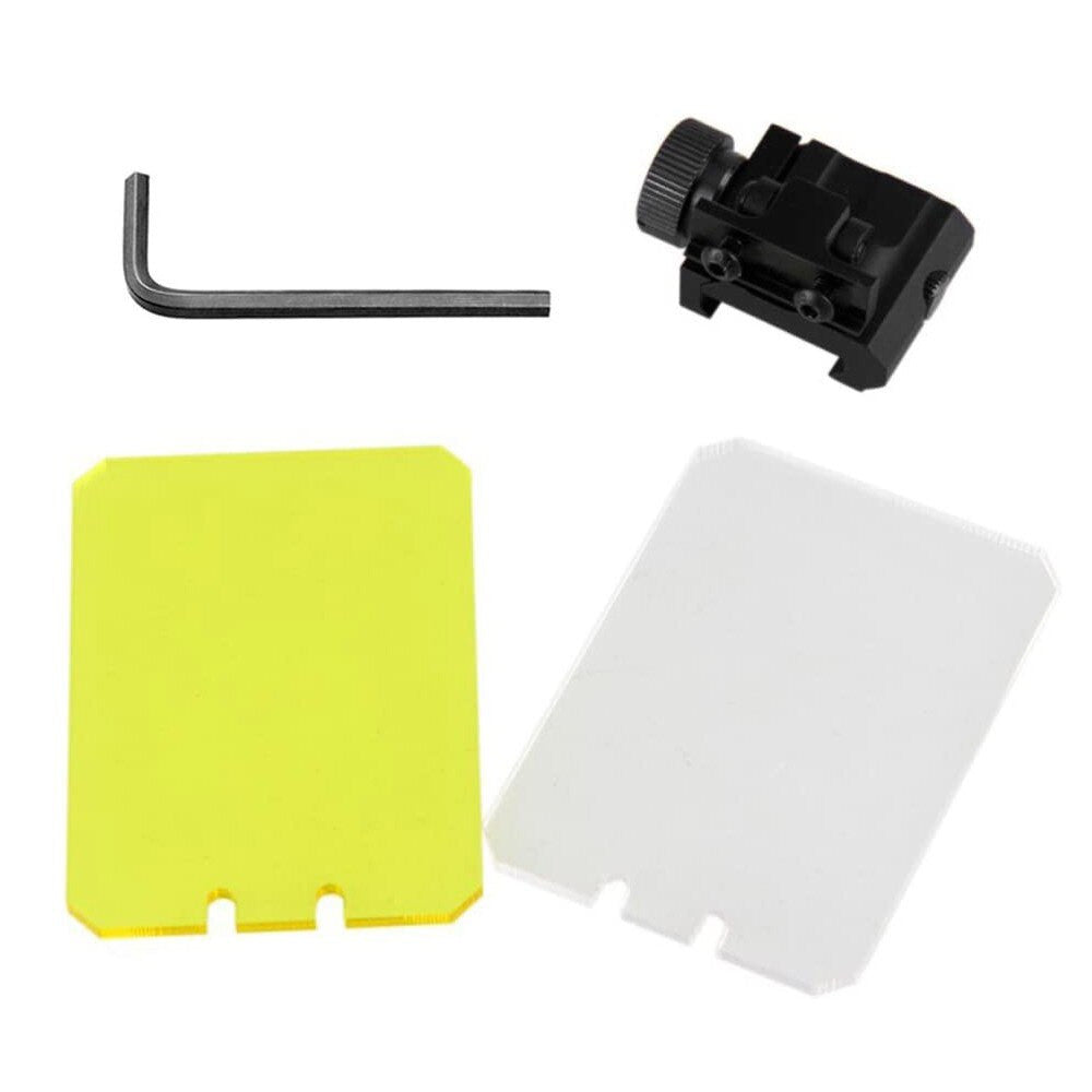 Optic Scope Lens Shield Protector Square Foldable Optic Sight Airsoft
