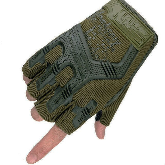Tactical Military Gloves Half Finger Paintball Airsoft  Gloves Protective Gear