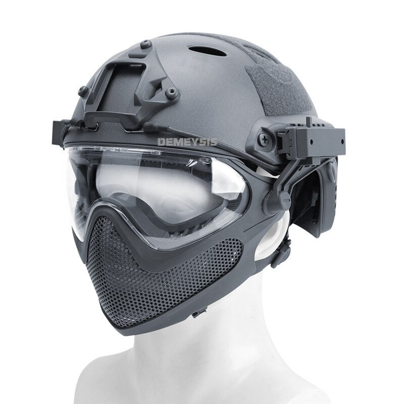 Tactical Helmet Military Game Cs Airsoft