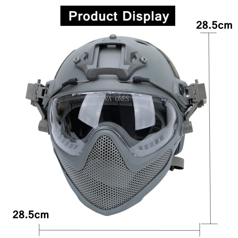 Tactical Helmet Military Game Cs Airsoft