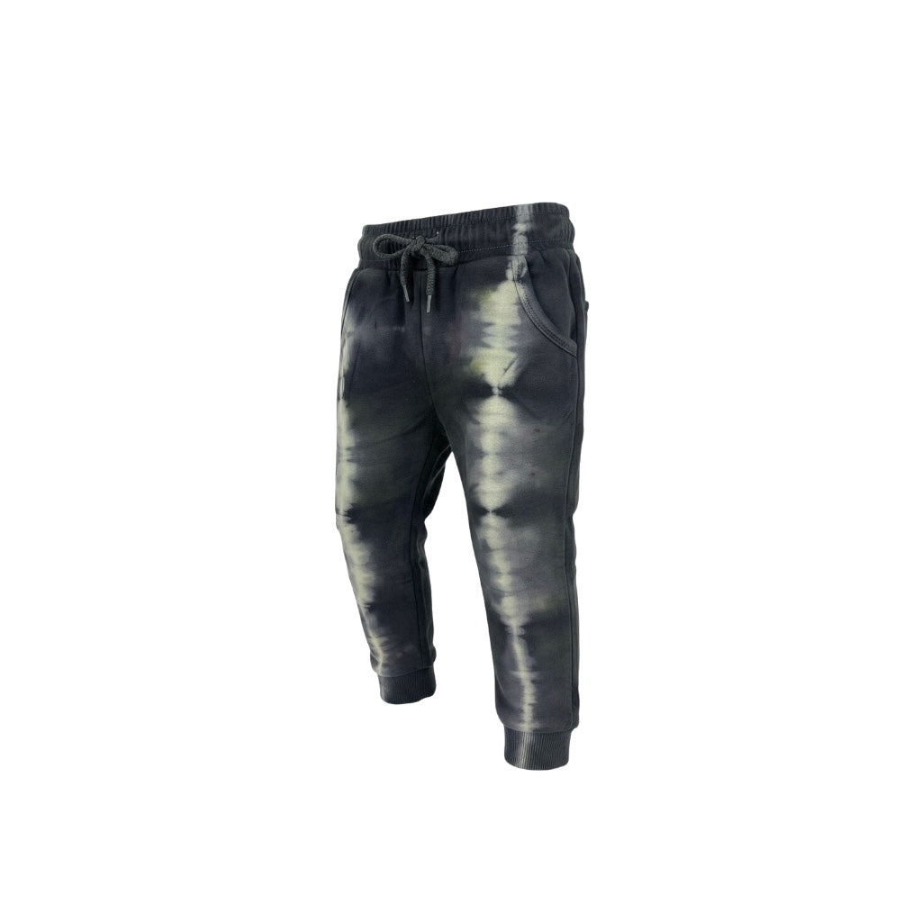Kids Joggers – Green Tie-Dye | Organic Cotton