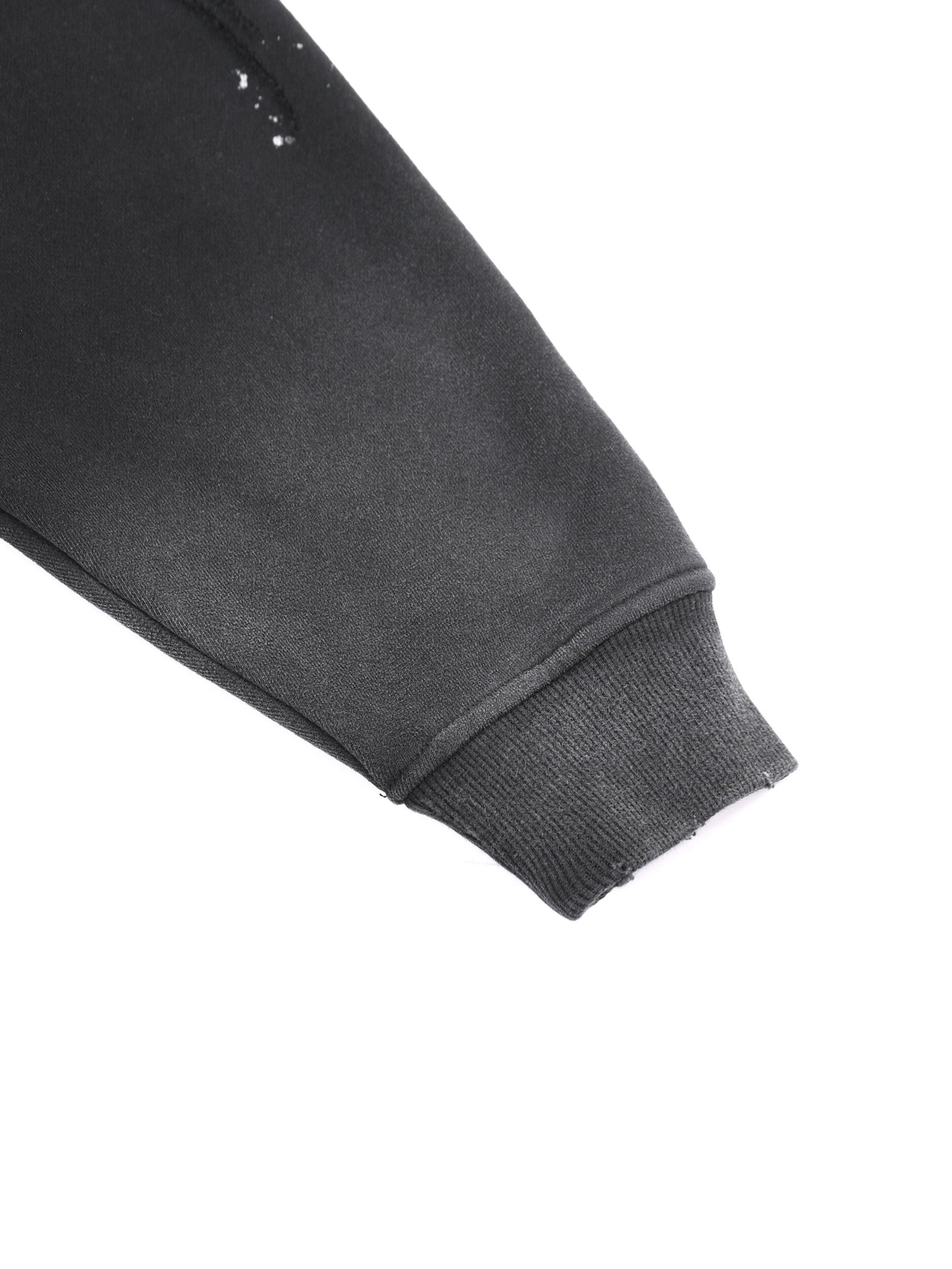 71 Members Only Vintage Washed Frayed Fleece Hoodie