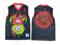 Red Eyes Basketball Jersey