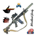 Armory Stickers: CAR-15 "Woodland Gordy"-0