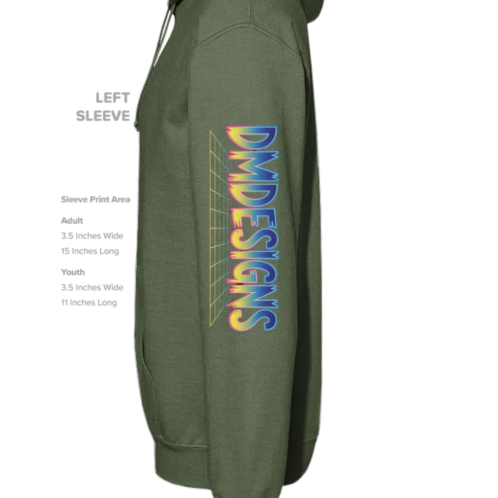 MILITARY GREEN - G185 - SLEEVE_LEFT