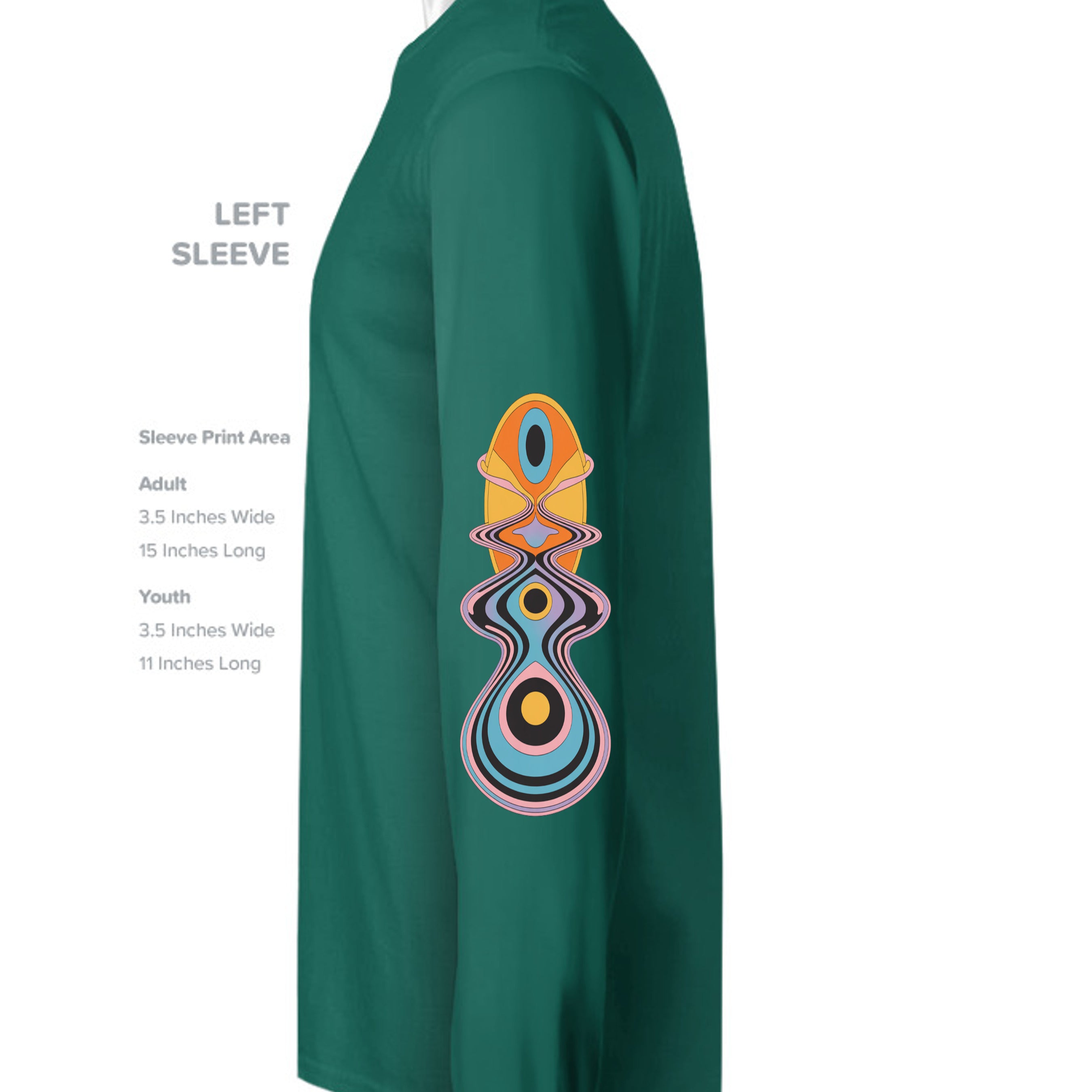 Collegiate Green - A434 - SLEEVE_LEFT