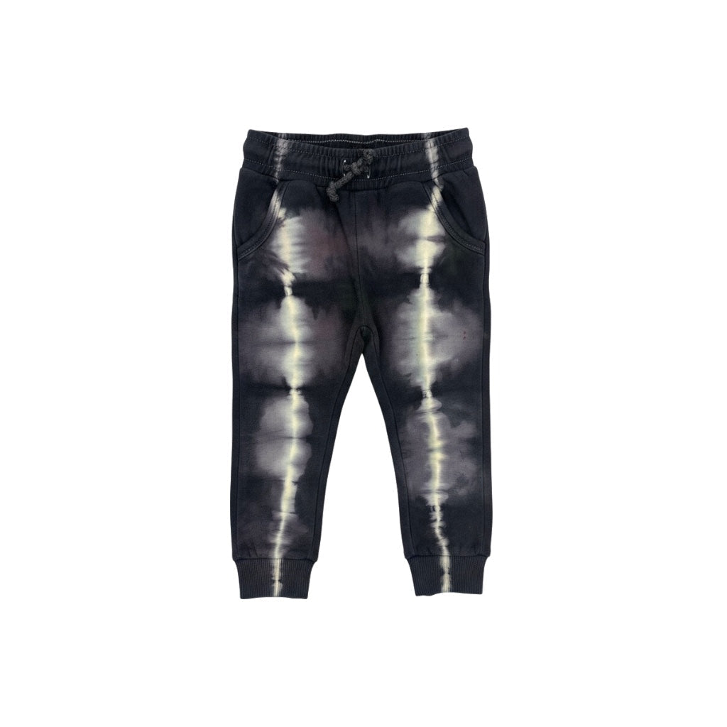 Kids Joggers – Off White Tie-Dye | Organic Cotton