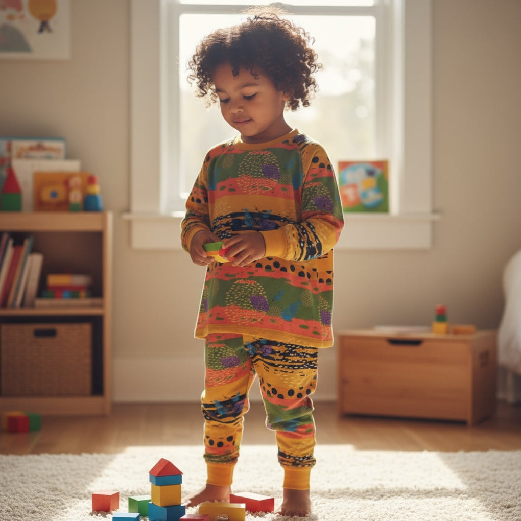Kids Jogger Set – Vibrant Print
