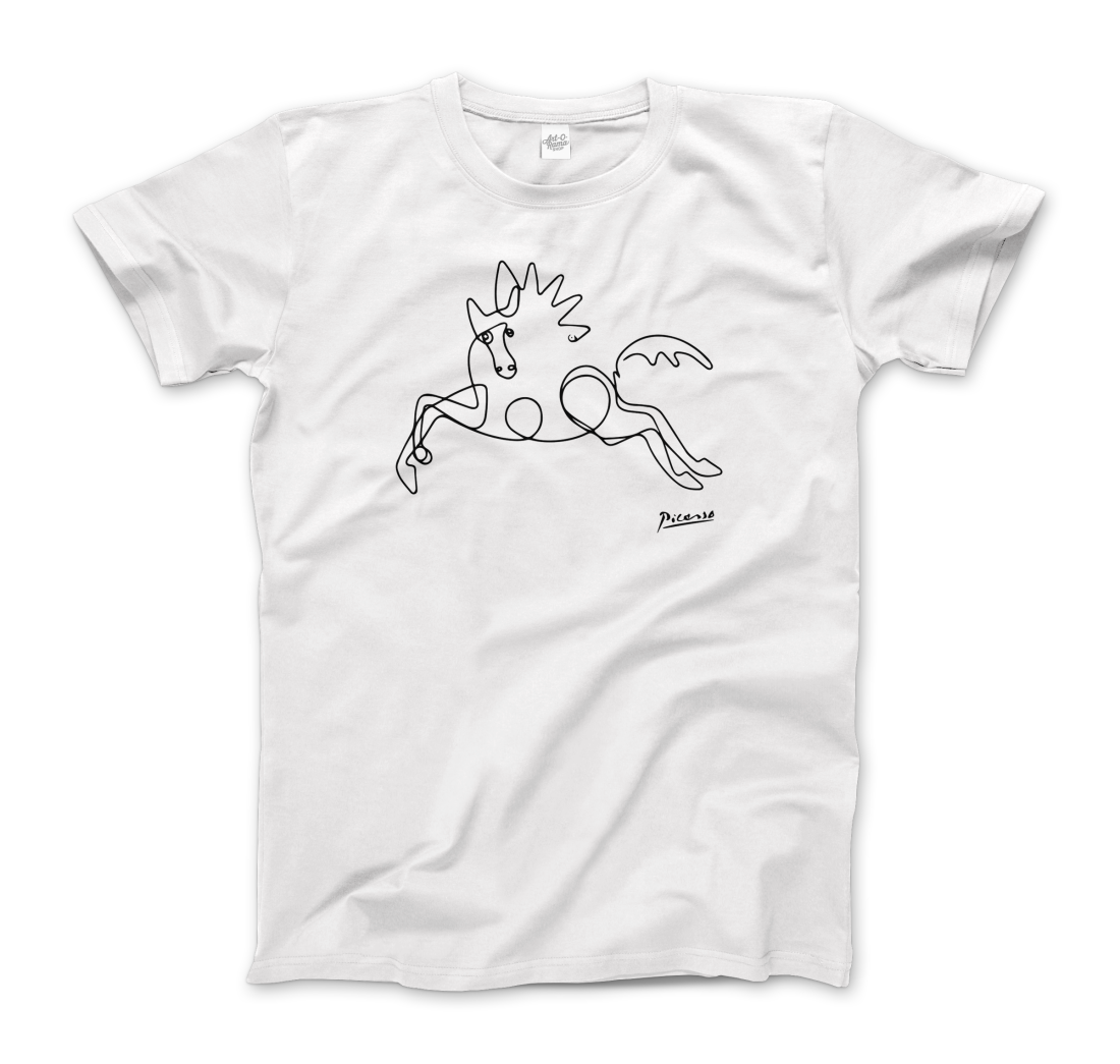 Pablo Picasso Horse Line art t-shirt