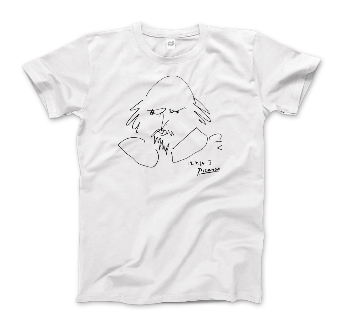 Picasso William Shakespeare Portrait 1964 art t-shirt