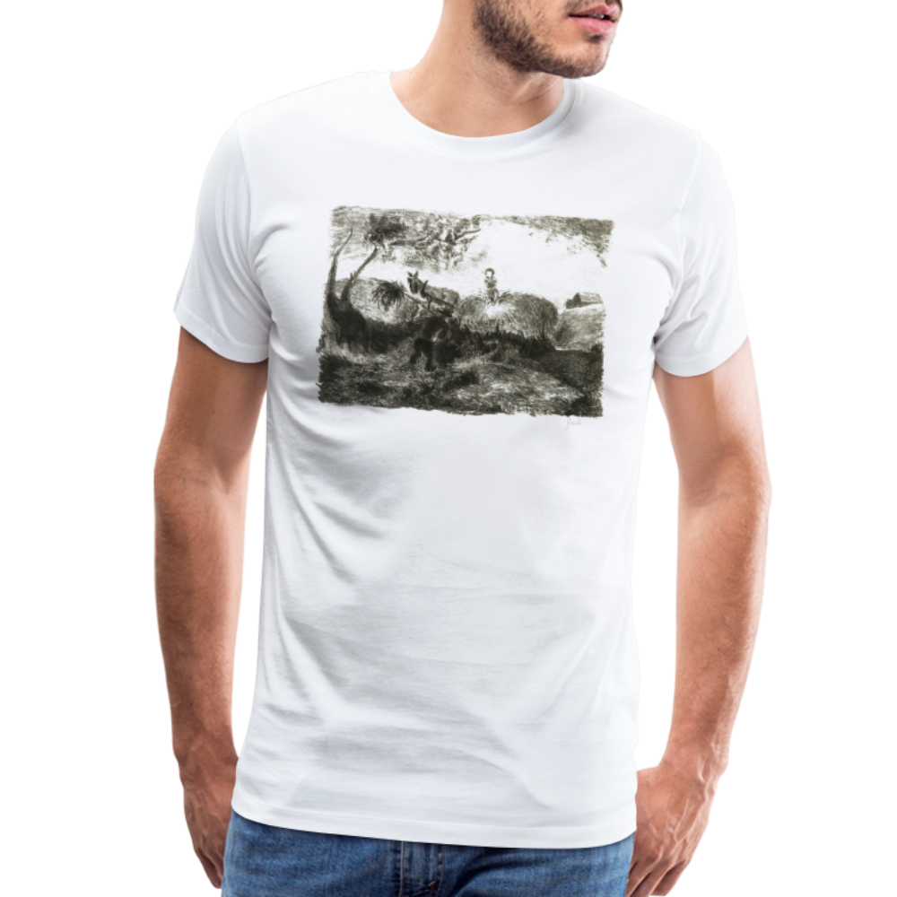 Pollock Haymaking 1947 artwork t-shirt