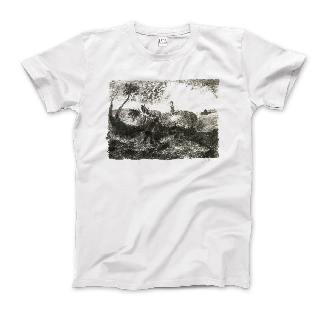 Pollock Haymaking 1947 artwork t-shirt