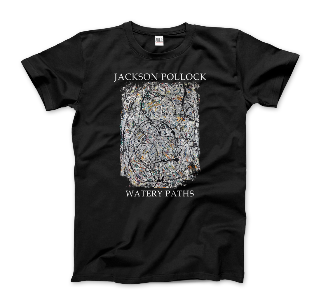 Pollock Watery Paths 1947 artwork t-shirt