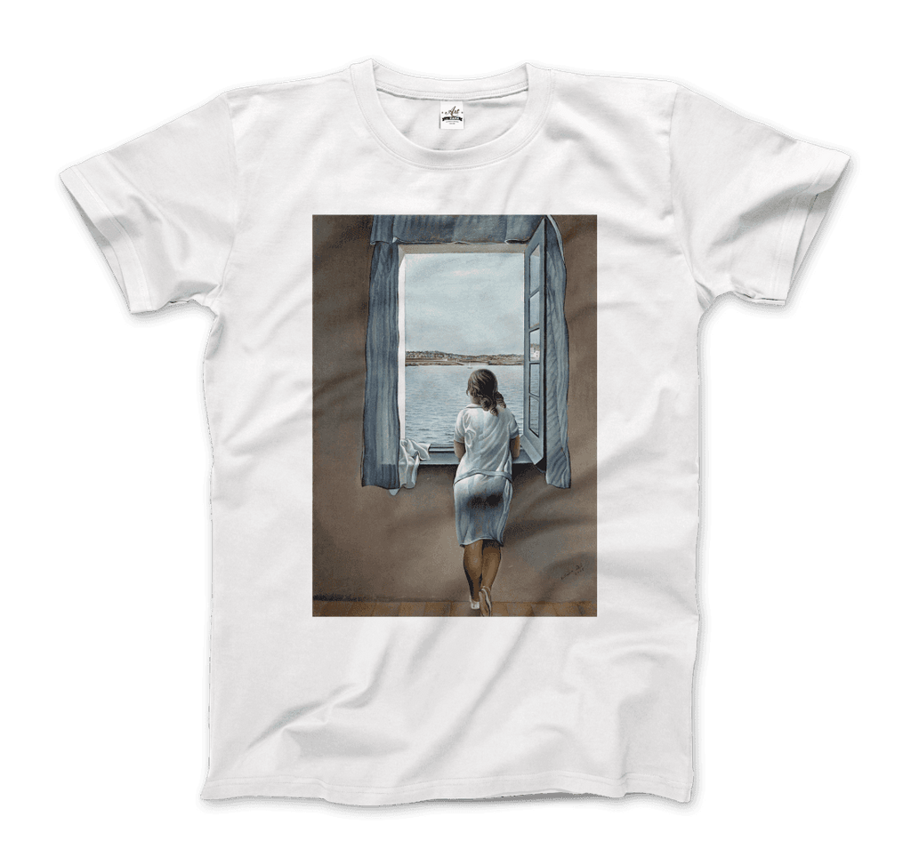 Salvador Dali Young Woman at a Window artwork t-shirt