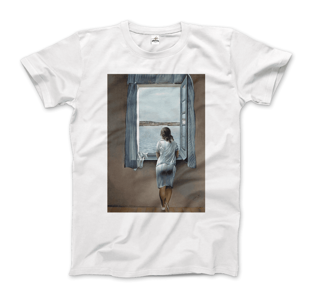 Salvador Dali Young Woman at a Window artwork t-shirt