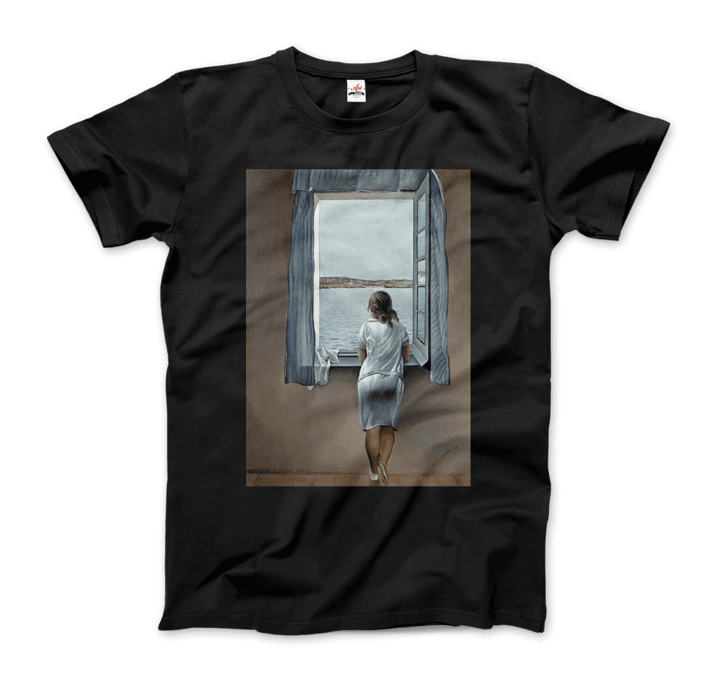 Salvador Dali Young Woman at a Window artwork t-shirt