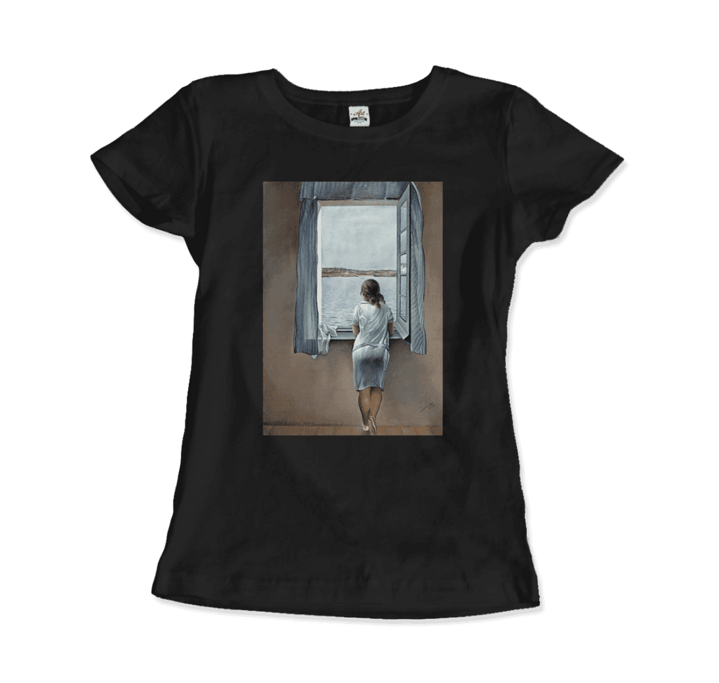 Salvador Dali Young Woman at a Window artwork t-shirt