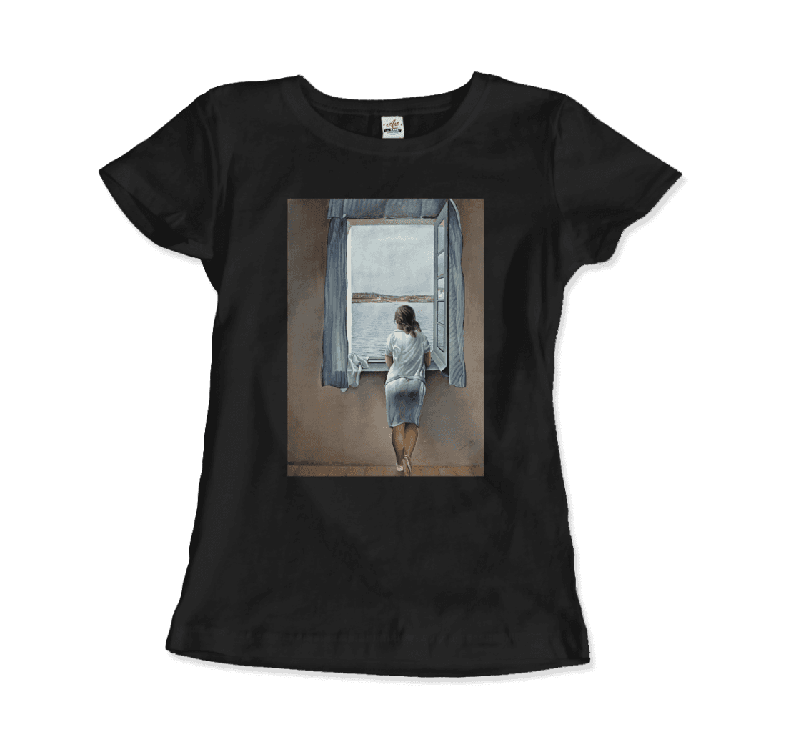 Salvador Dali Young Woman at a Window artwork t-shirt